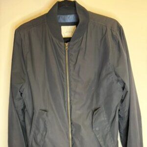 Saturday New York bomber jacket, faded black, size M